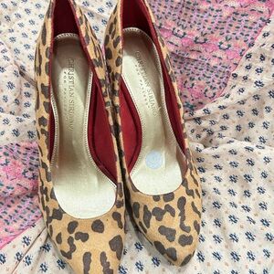 Christian Siriano Leopard Print Women's Shoes